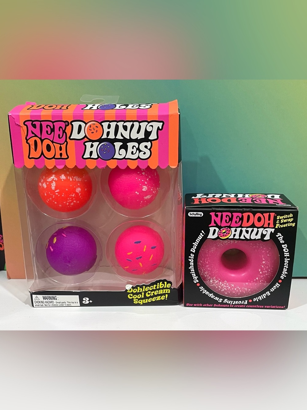 NeeDoh Donut Holes and Donut